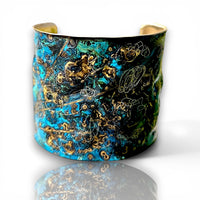 Alchemy in Brass Cuff