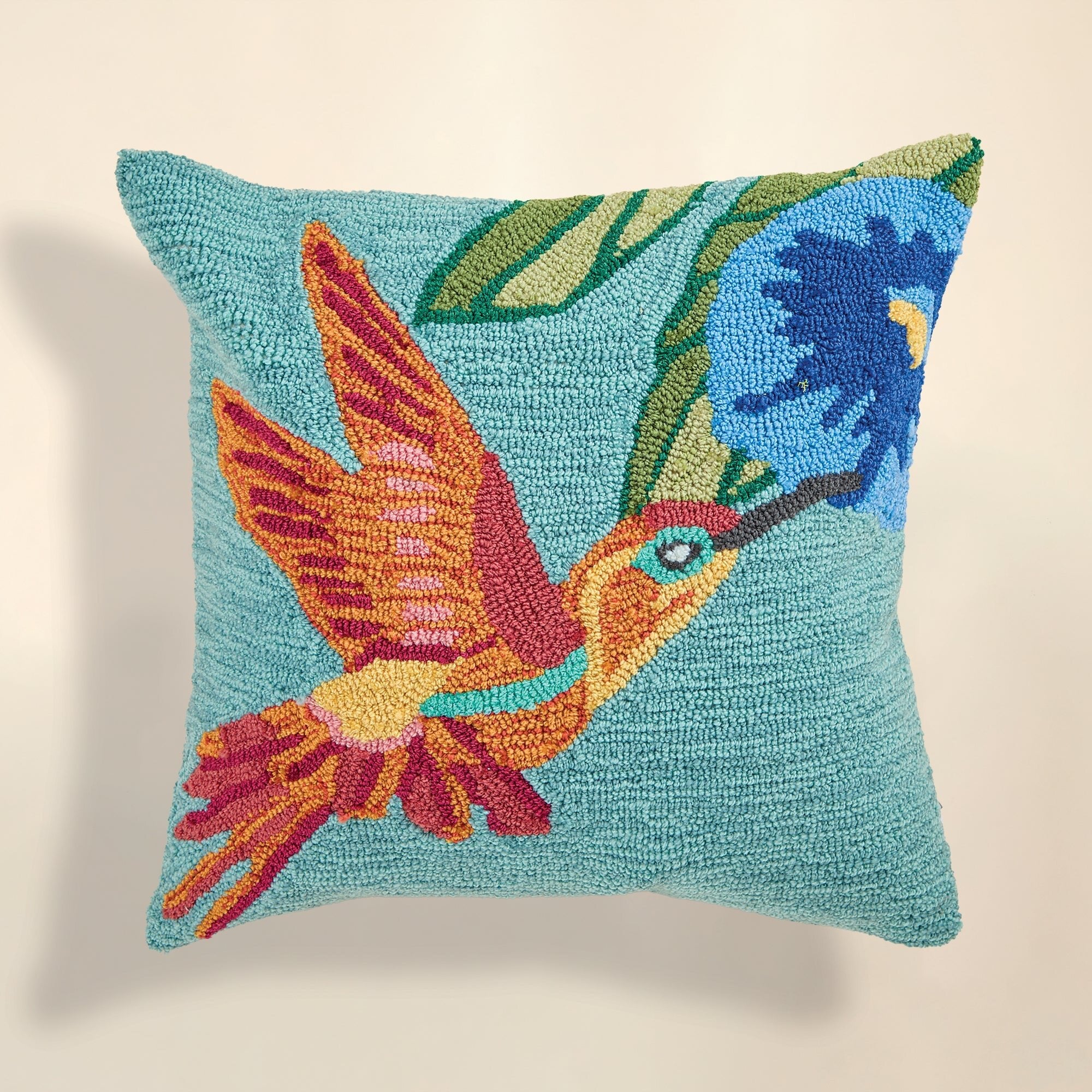 Hummingbird Decorative Pillow