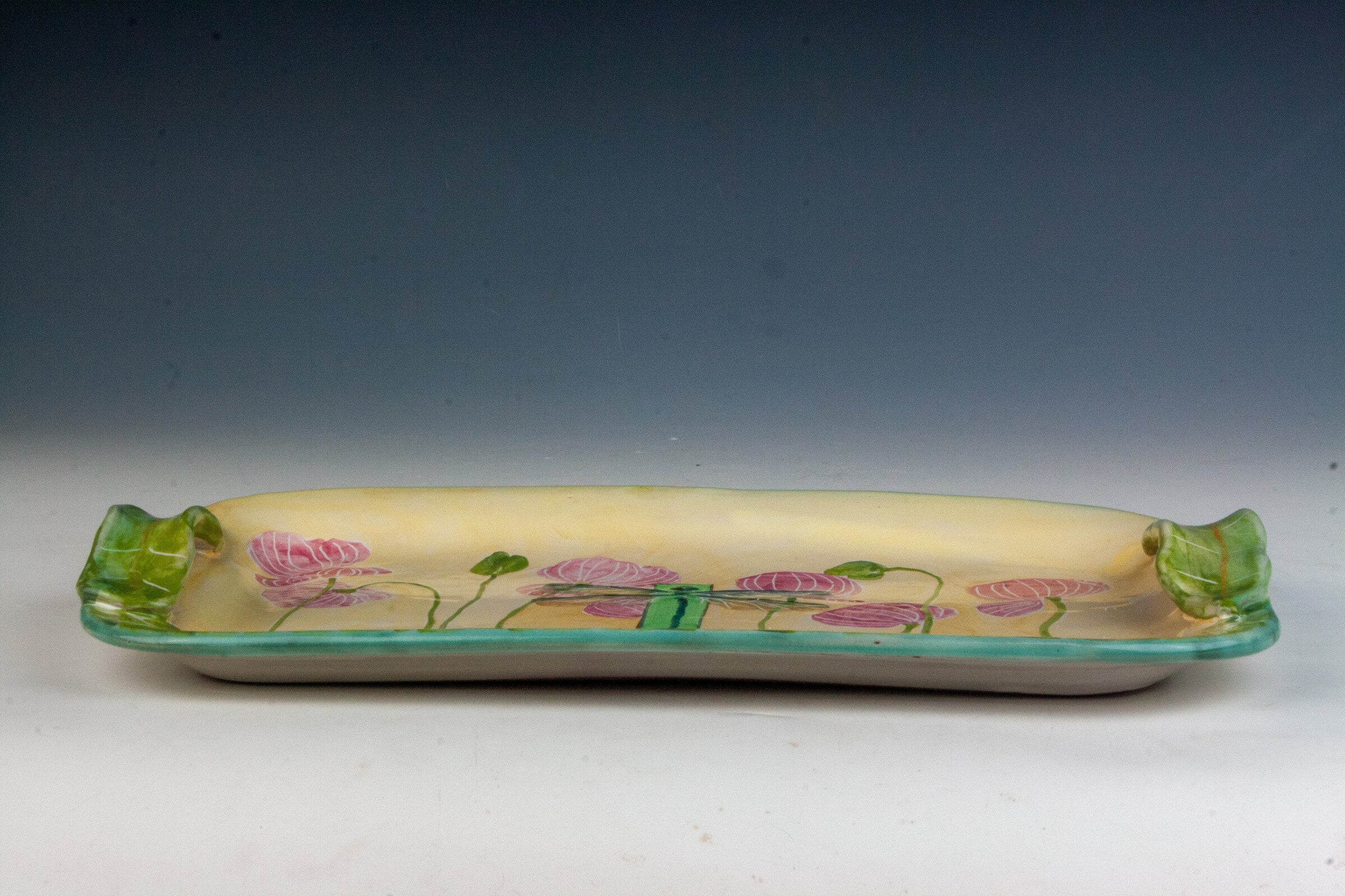 Medium Poppy & Dragonfly Platter