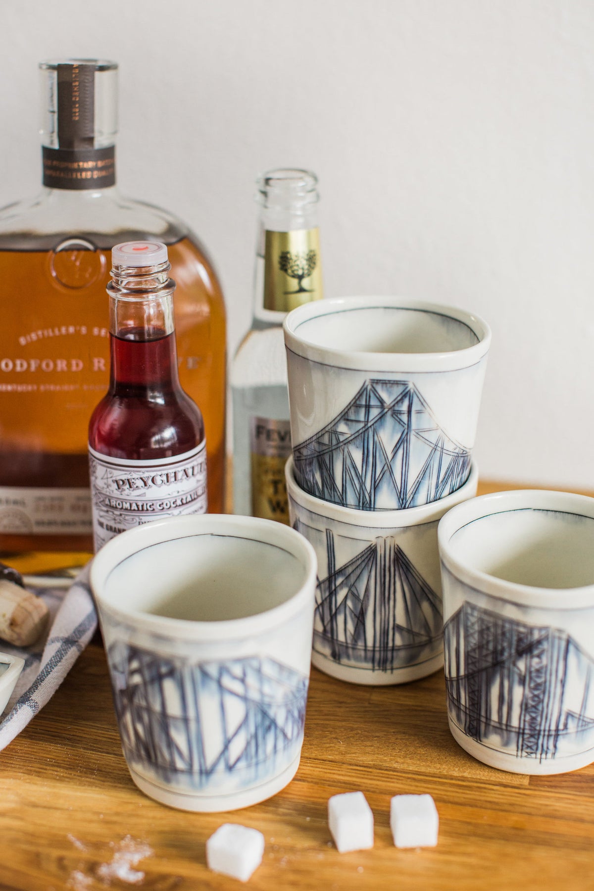 Bridge Whiskey Cups