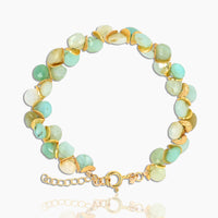 Peruvian Blue Opal Signature Bracelet