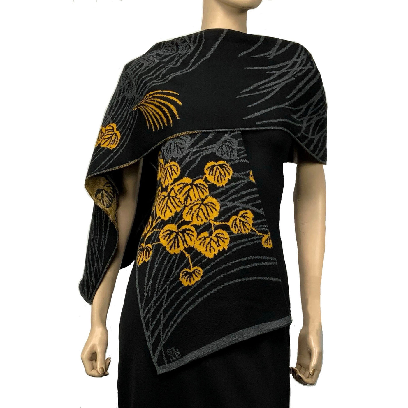 black/gray/gold