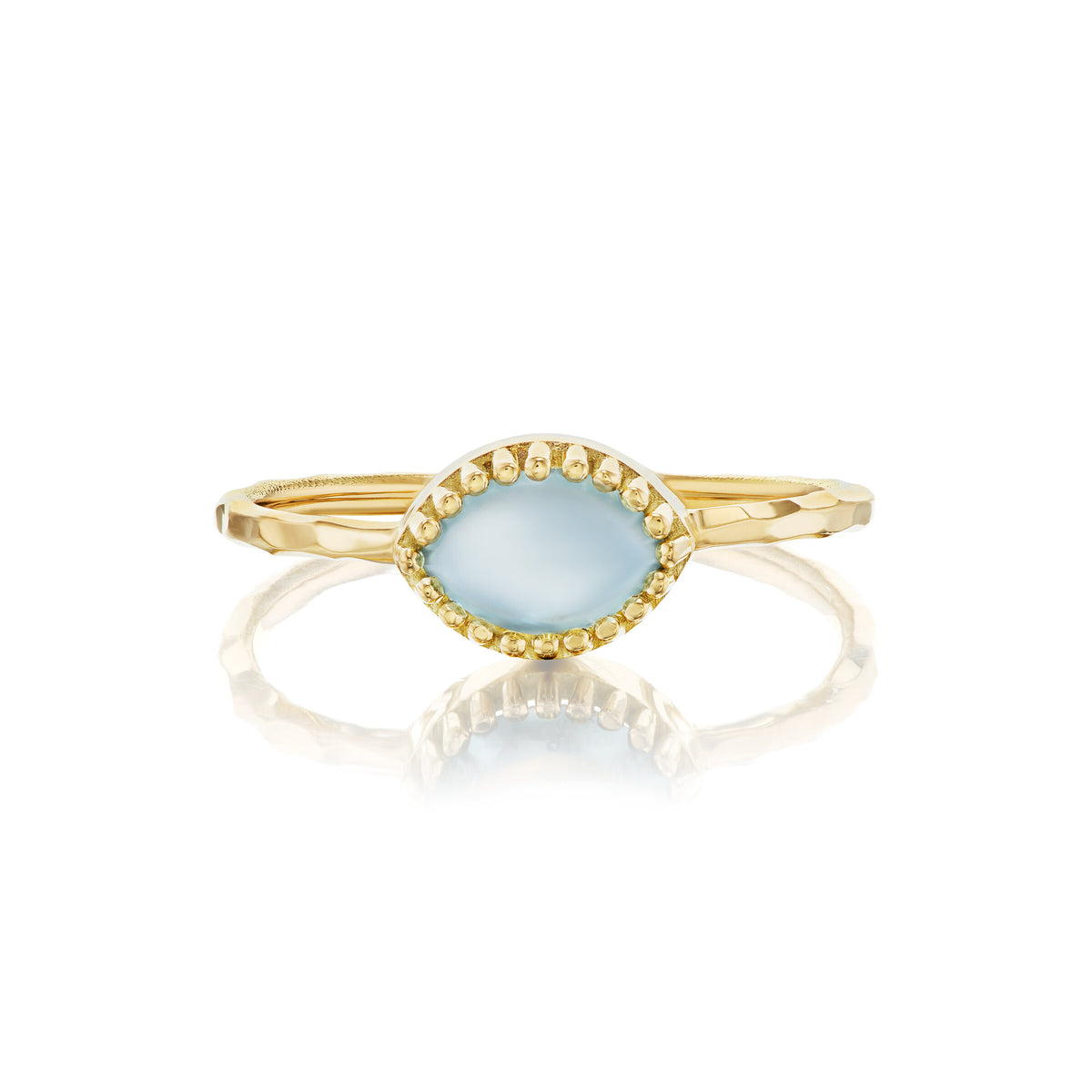 Marquise Cabochon Sapphire Ring