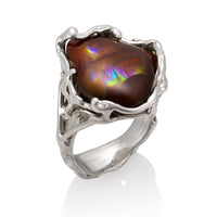 Fire Agate Ring | Photo by Berlian Arts