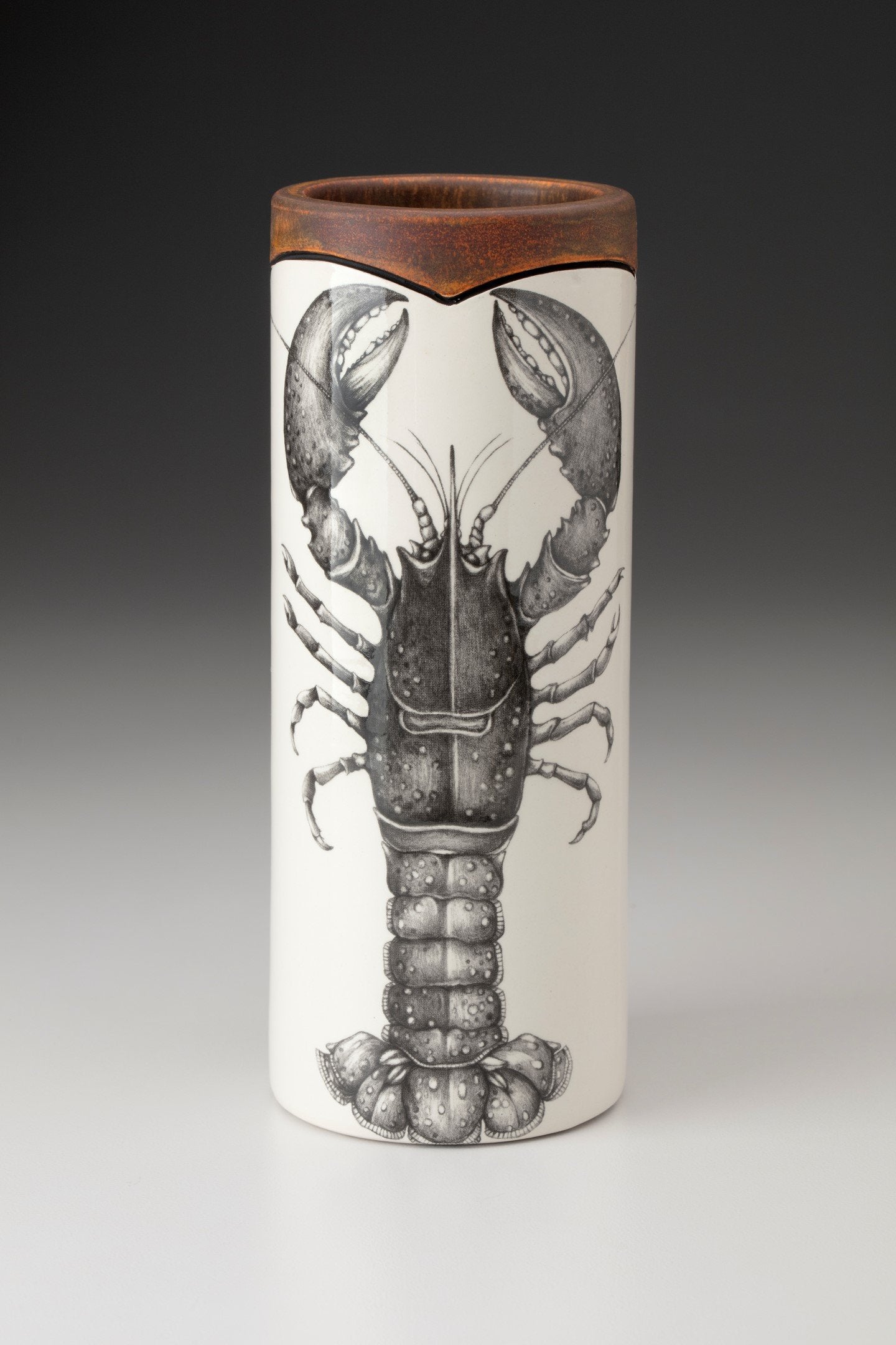 Small Vase: Lobster