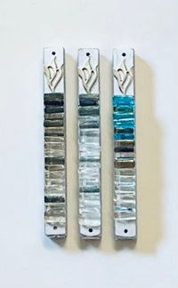From left to right: Bronze Ombre, Silver Ombre, Turquoise Ombre