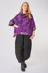 Cowlneck Poncho #1