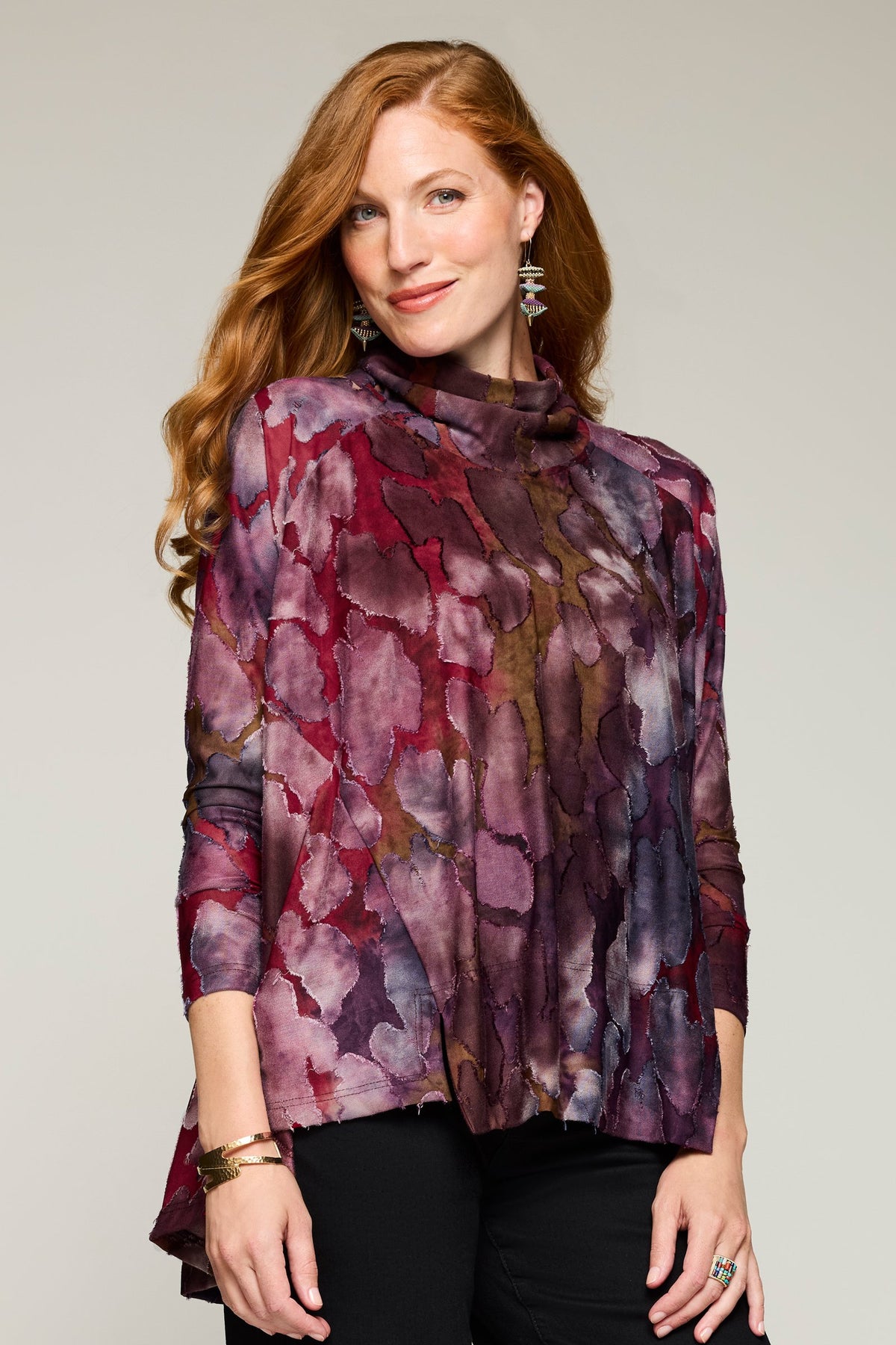 Burnout Velvet Top
