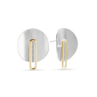 14k Gold & Silver Skye Earrings