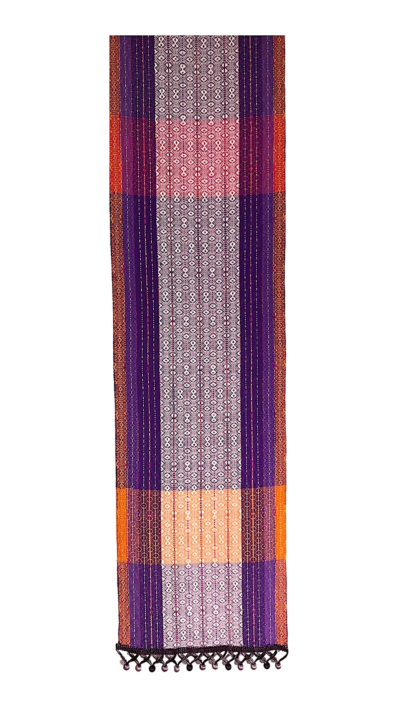 Handwoven Reversible Pub Table Runner 10