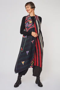 MMTS Holiday 2026 Back Pleated Maxi Vest