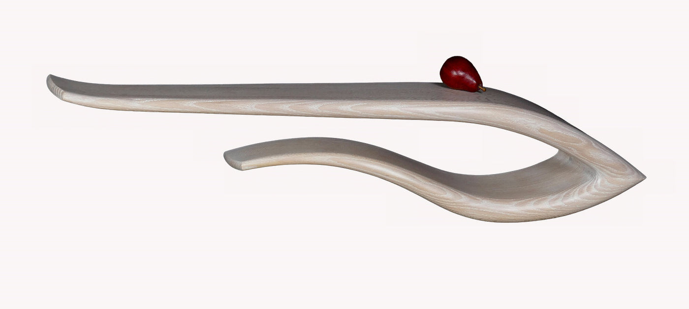 Mila Hairpin Shelf in Oak
