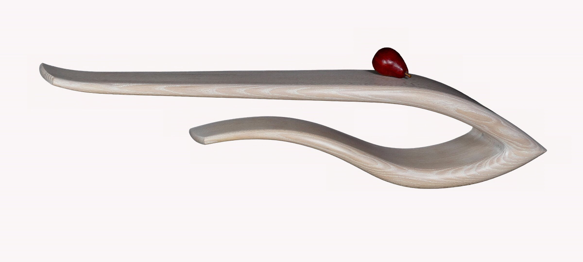 Mila Hairpin Shelf in Oak
