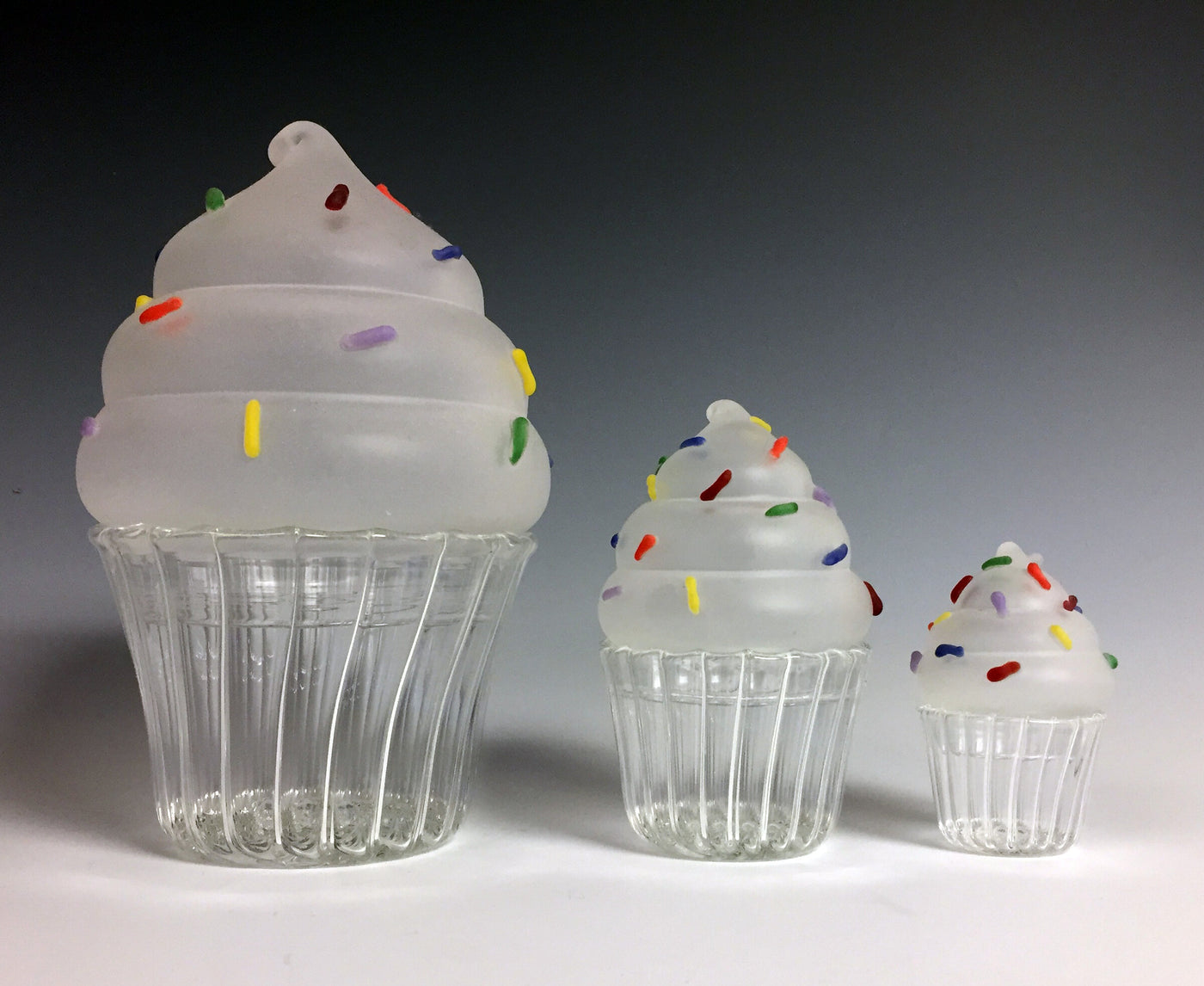Cupcake Keepsake Box Trio