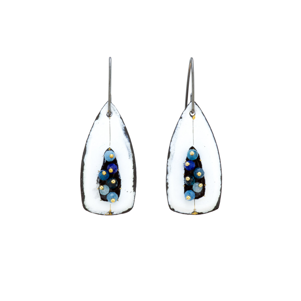 Blue Gem Astra Earrings