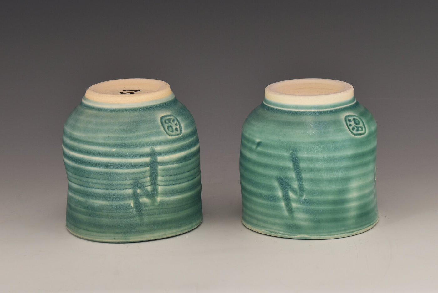 Guinomi Sake Cup Set in Celadon