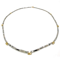 Diamond Cube Necklace