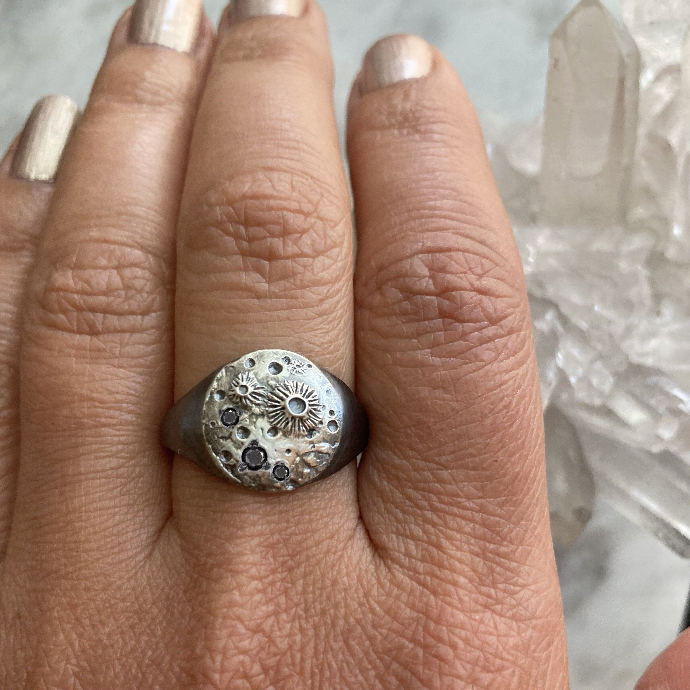 Oxidized Silver
