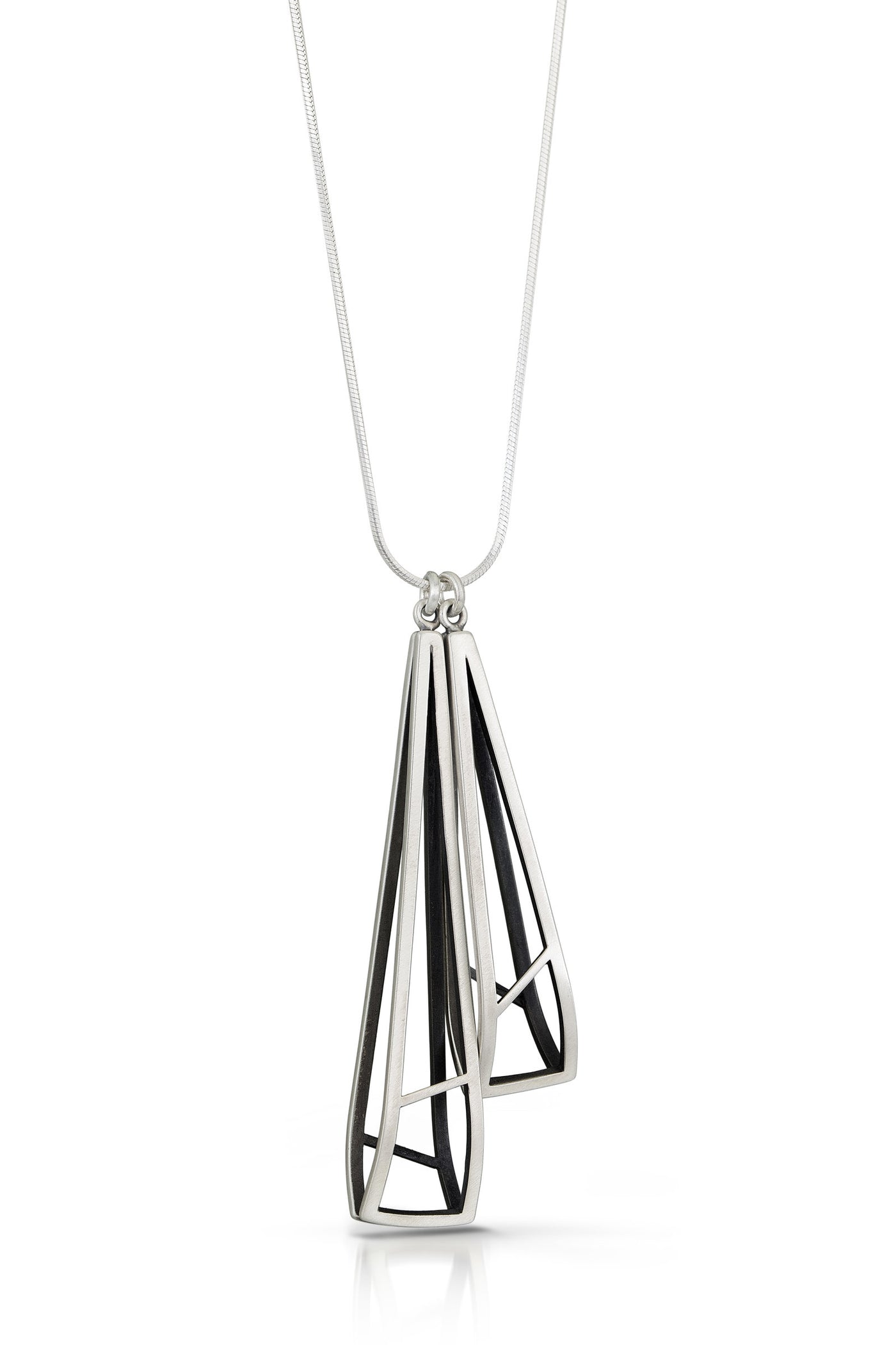 Layered Tri-Shape Necklace