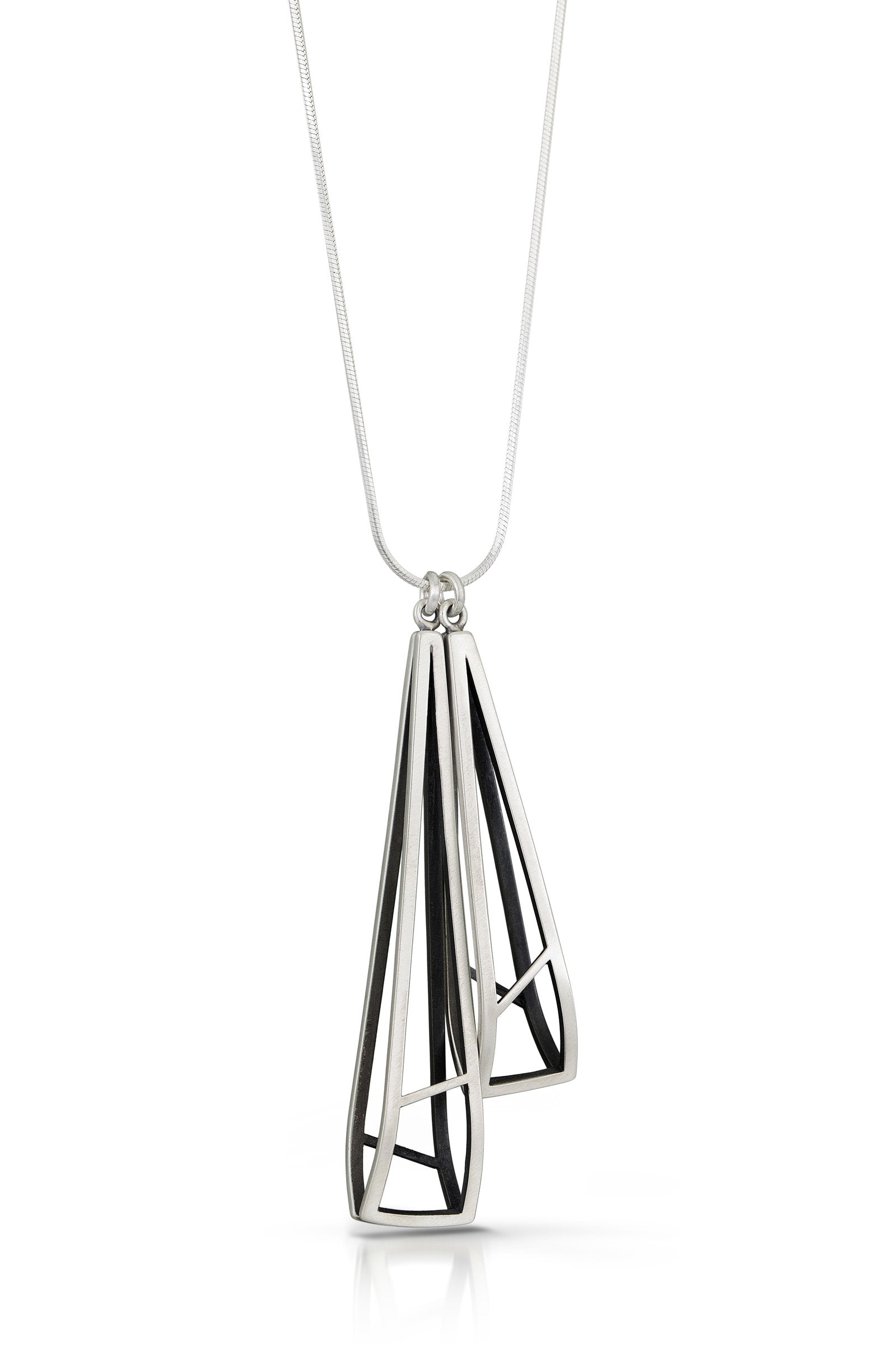 Layered Tri-Shape Necklace