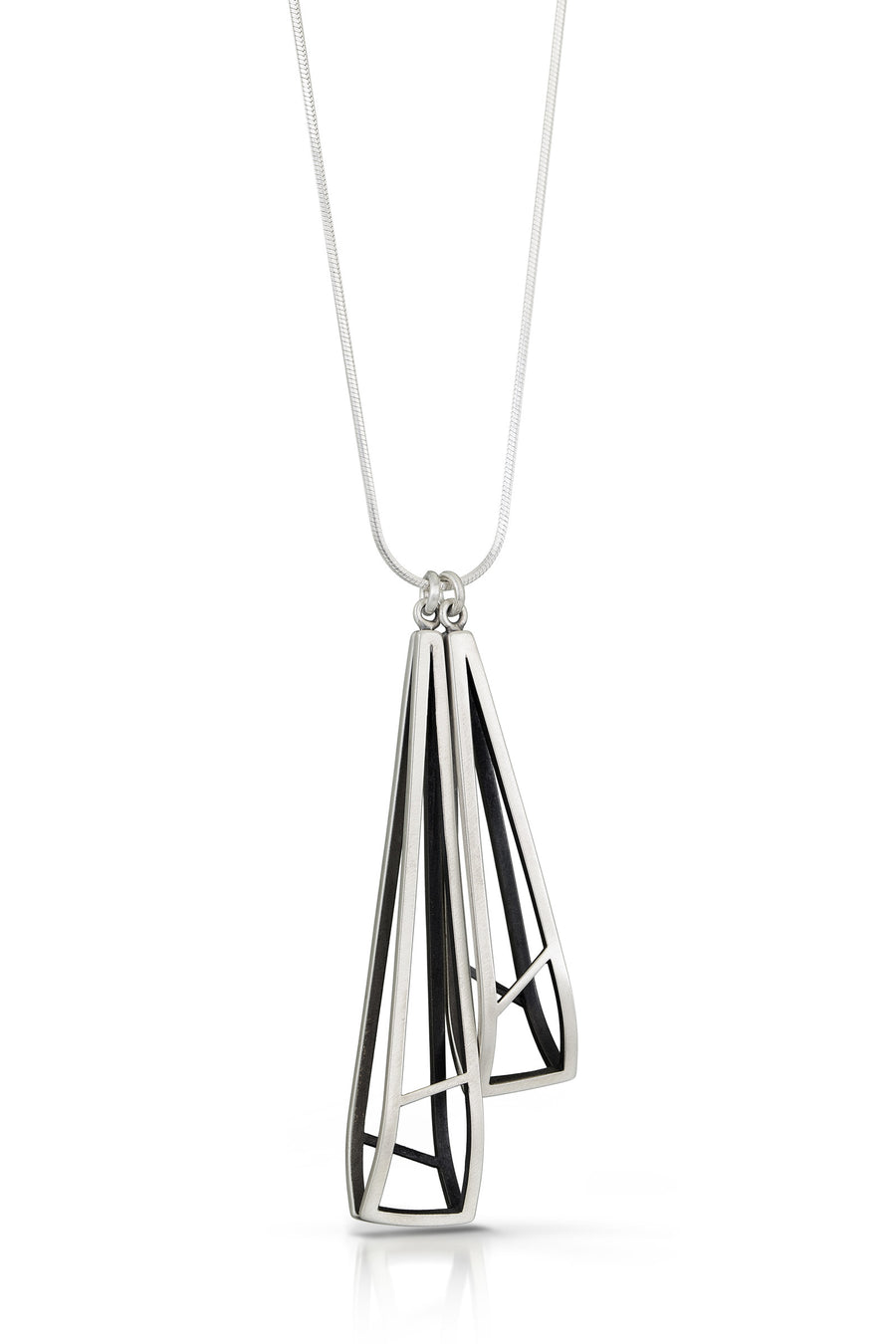 Layered Tri-Shape Necklace