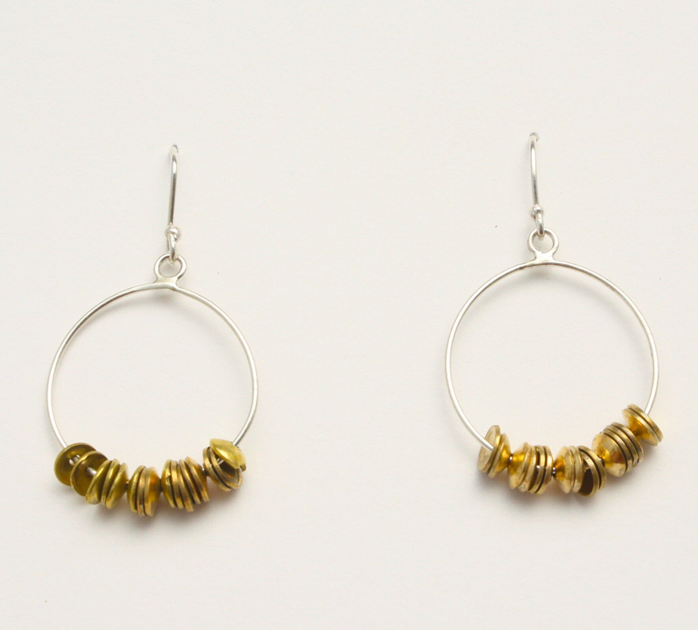 Brass Aizu Earrings