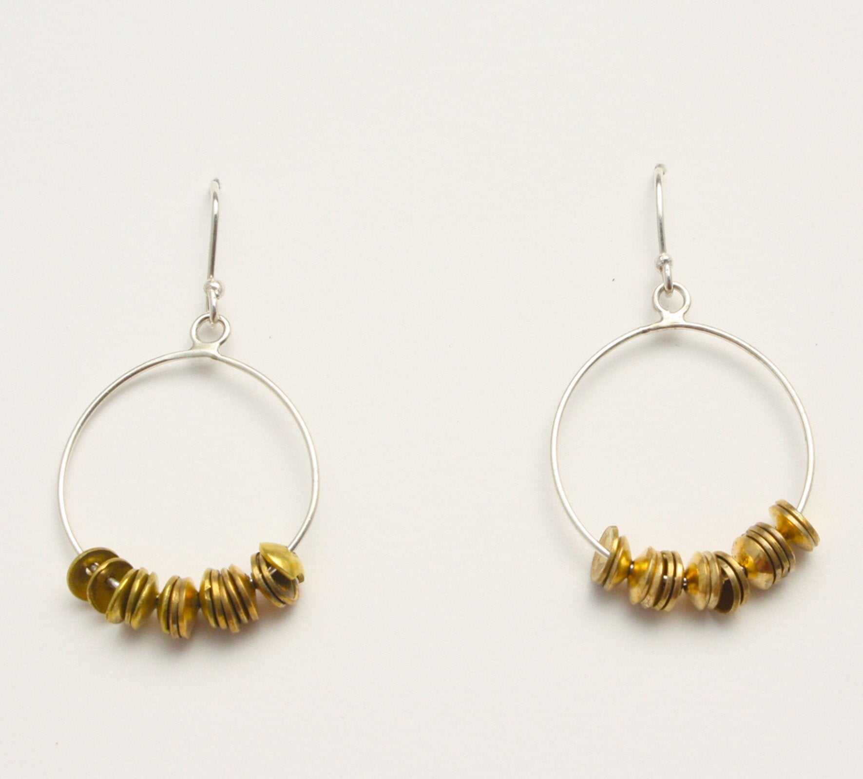 Brass Aizu Earrings