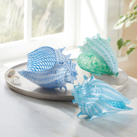 clockwise from left: aquamarine, lagoon, sky blue