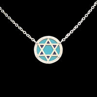 Turquoise/Navy Blue, Small