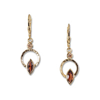 garnet with mandarin accent