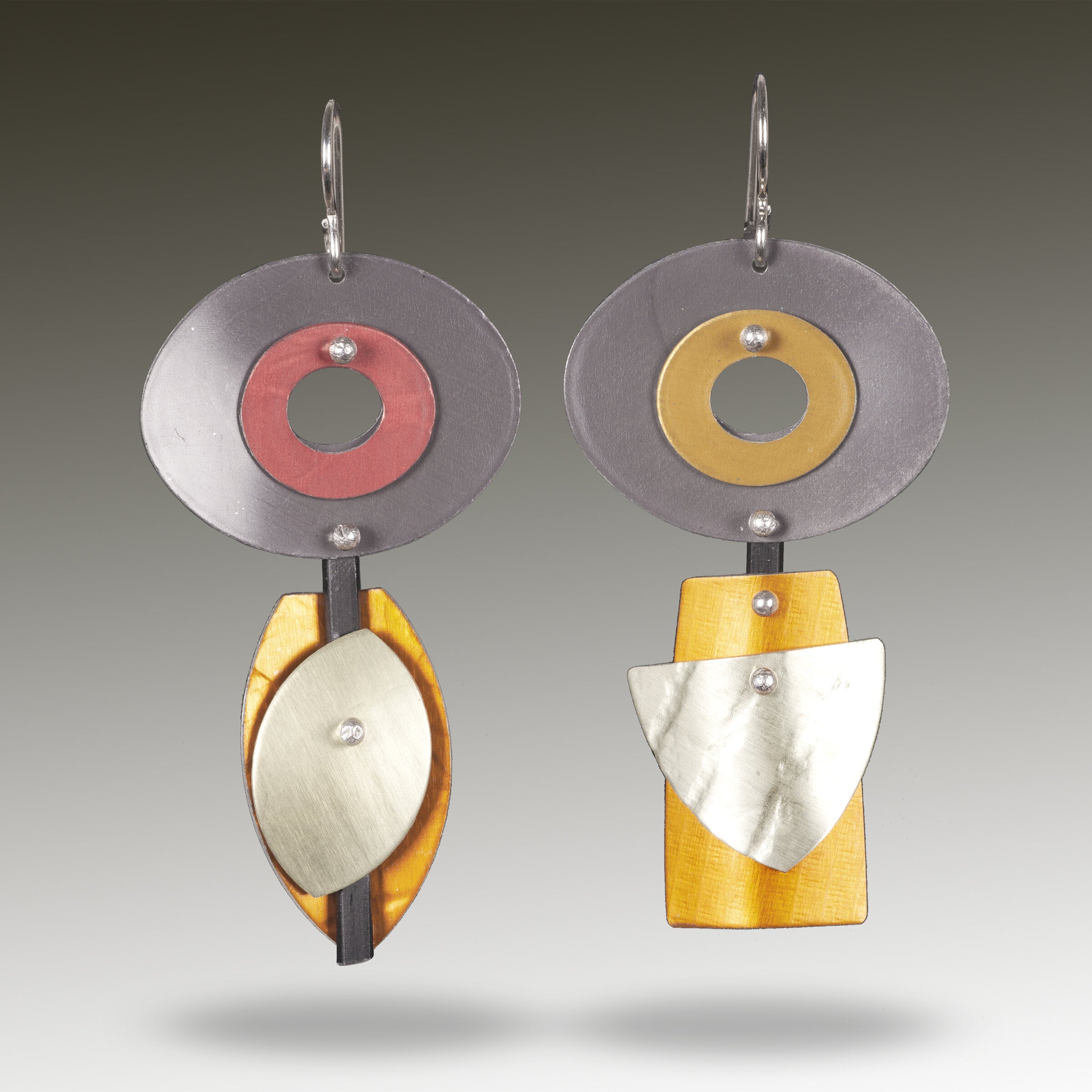 Gray, Gold, Orange & Chablis