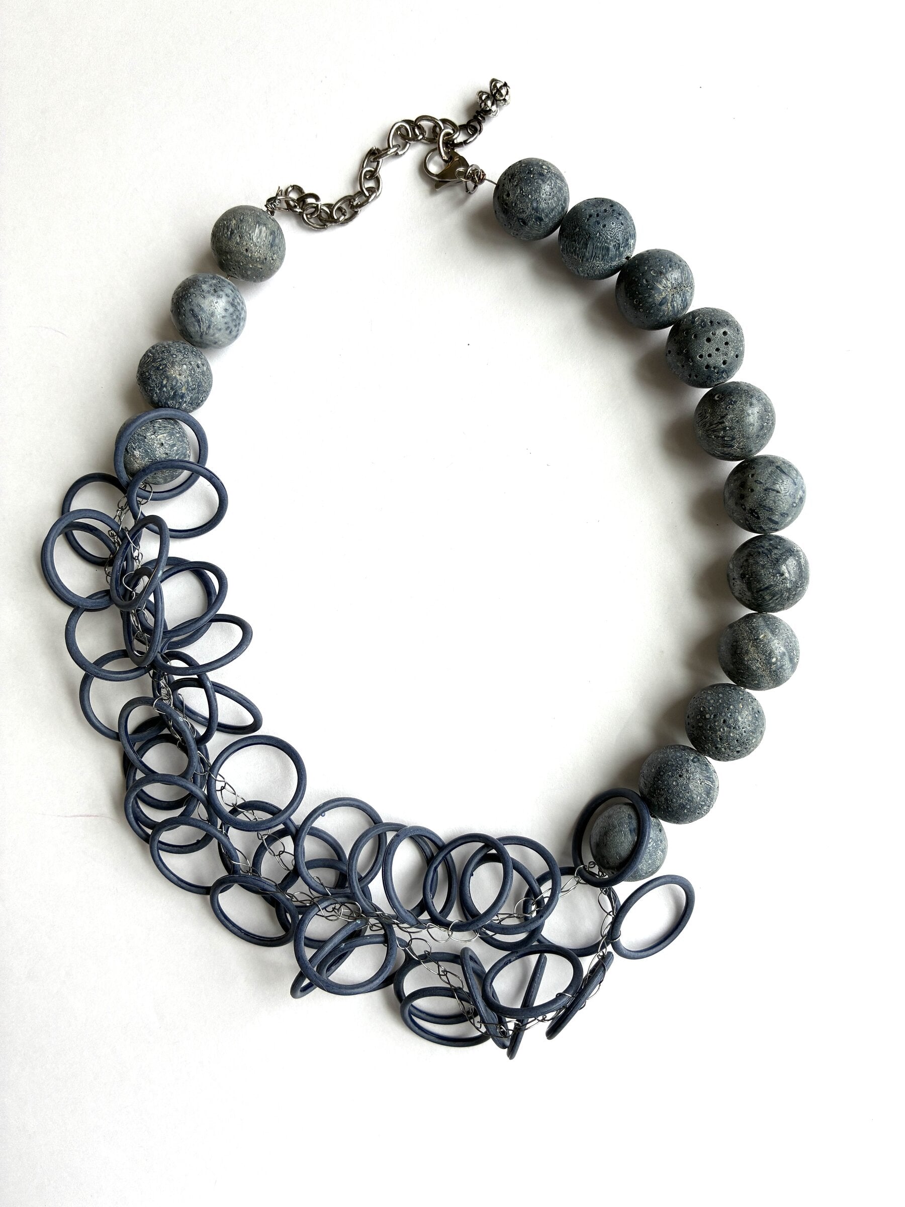 Blue Coral Necklace