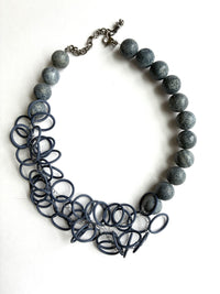 Blue Coral Necklace