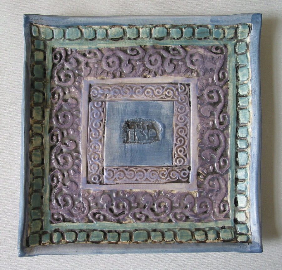 Mediterranean Sea Matzoh Plate