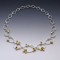 Twirling Leaves Necklace
