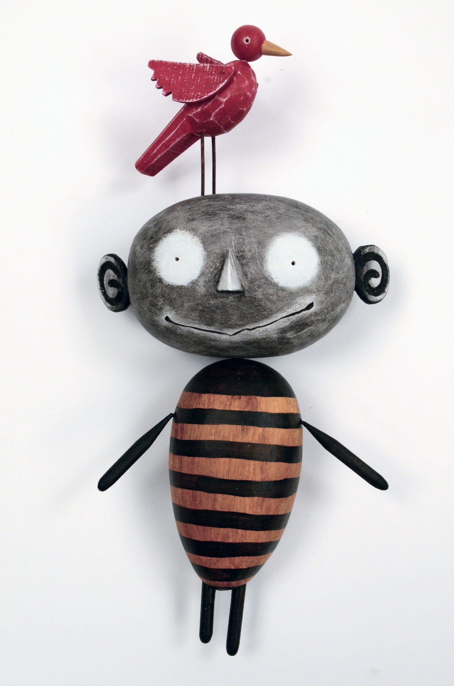 MoonBee with Bird