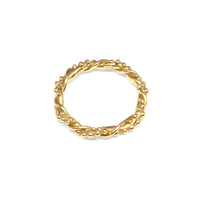 DNA Double Helix Twist Stacking Ring