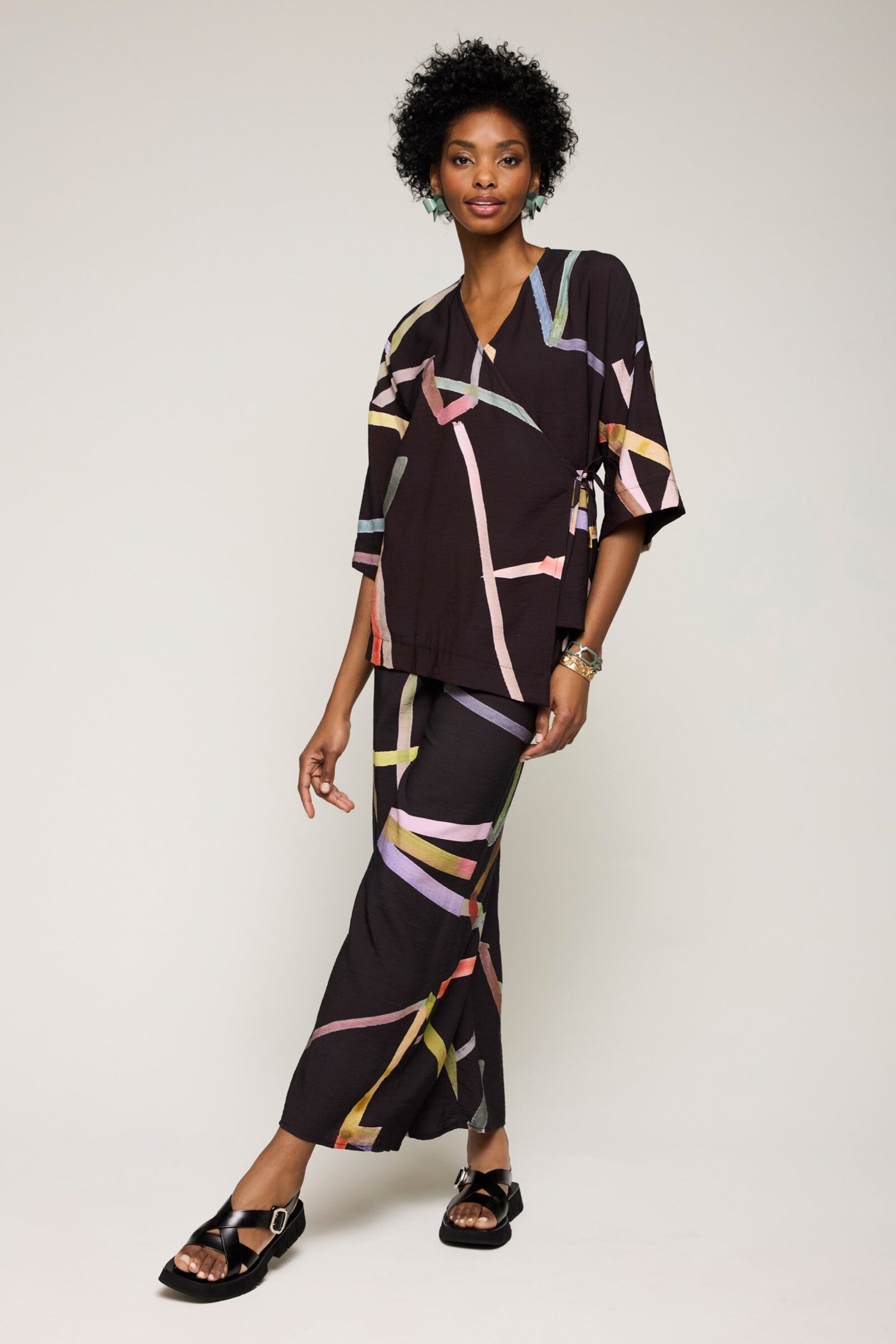 Crossover Tie Top