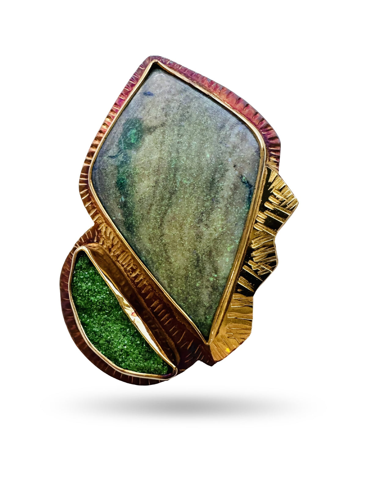 Romantic Green Ring