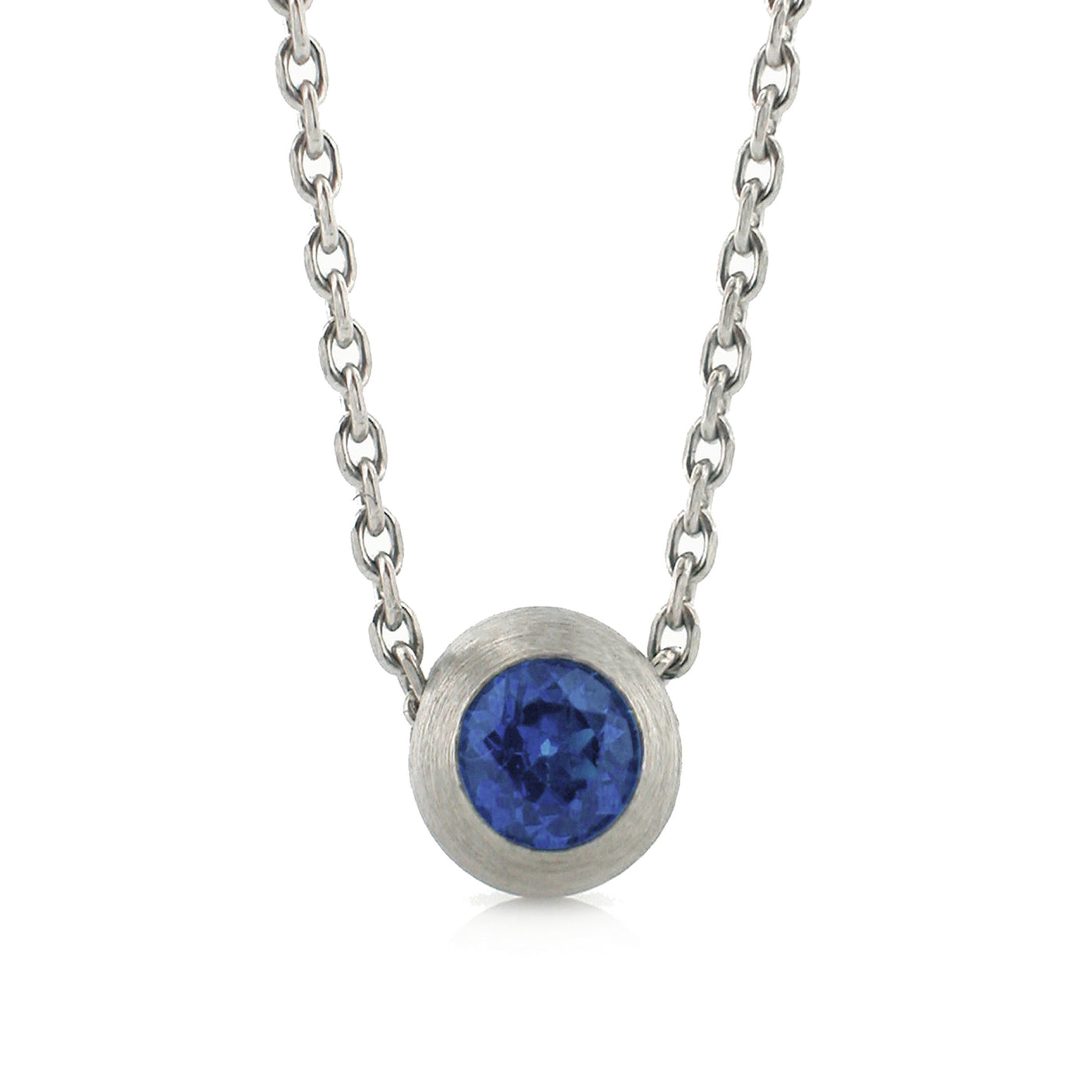 Blue Sapphire & Diamond