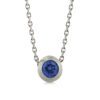 Blue Sapphire & Diamond