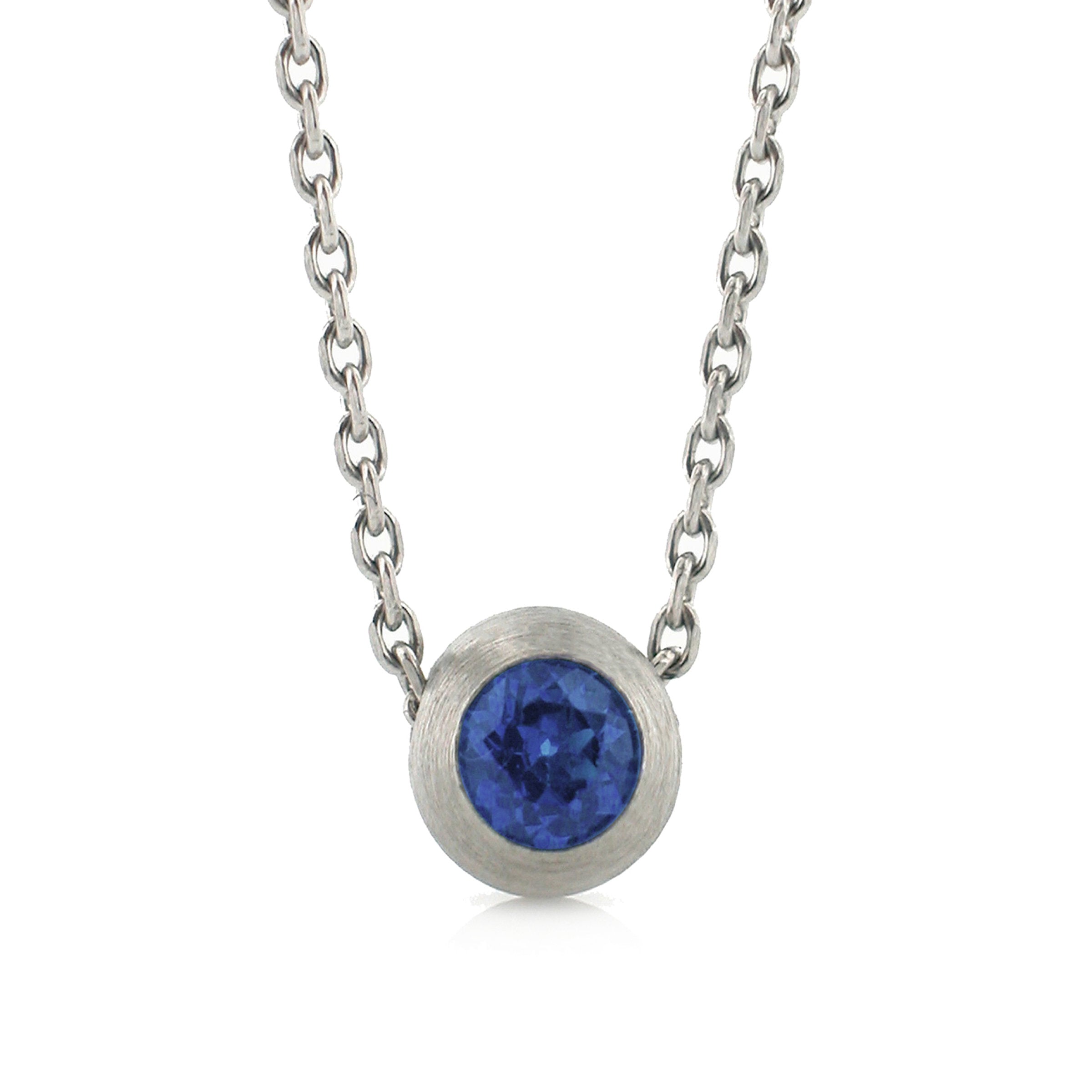 Blue Sapphire & Diamond