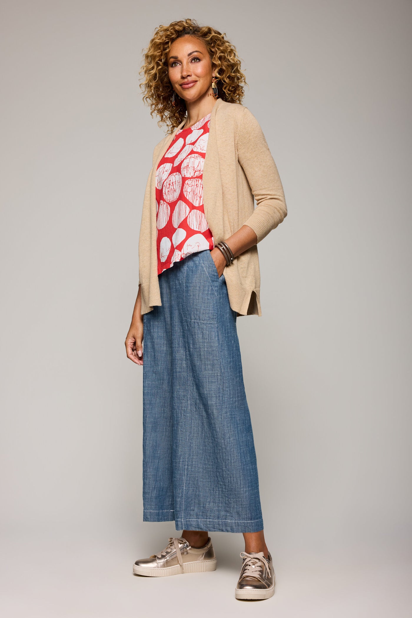 Wide Leg Crop Pant