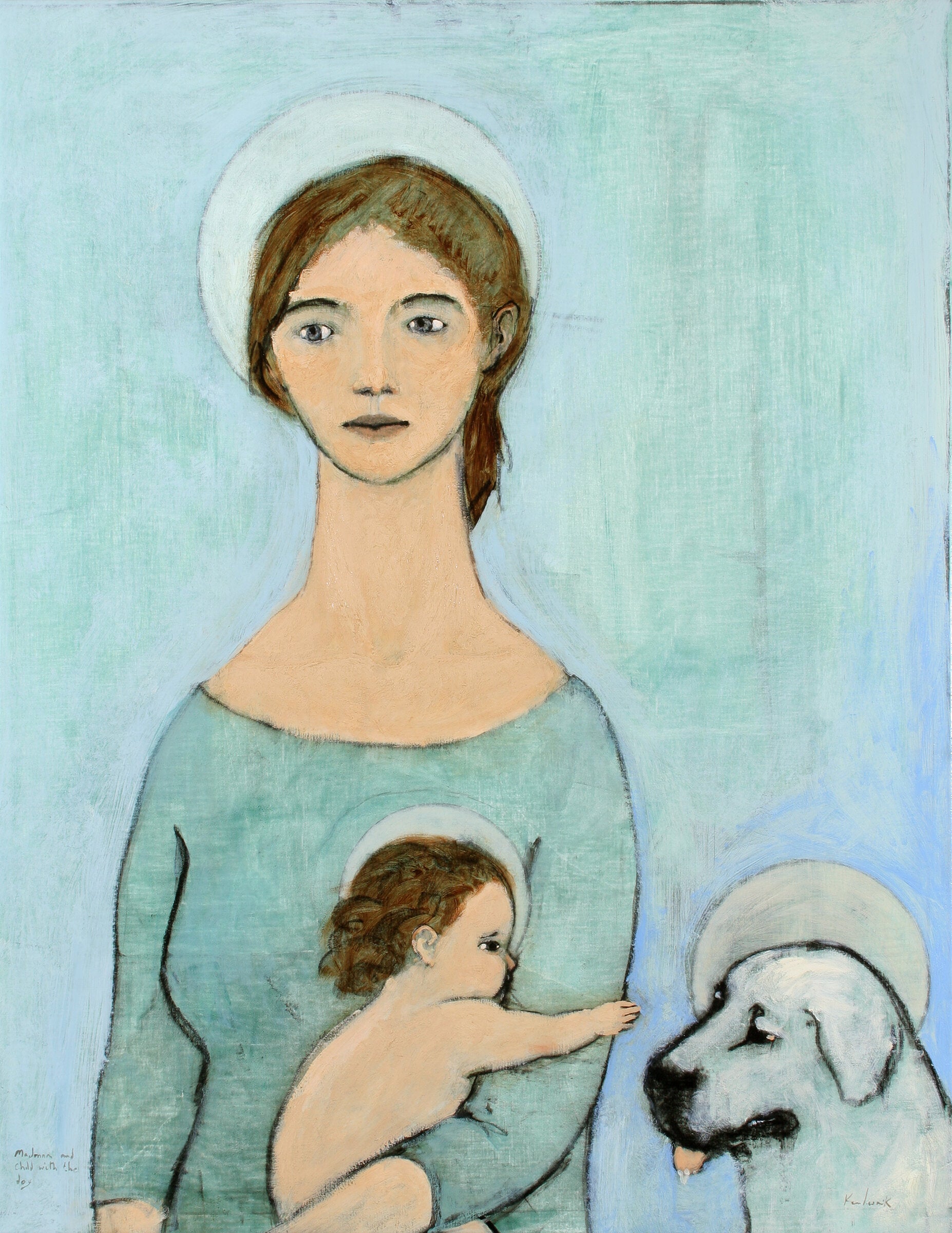Madonna and Child With the Dog