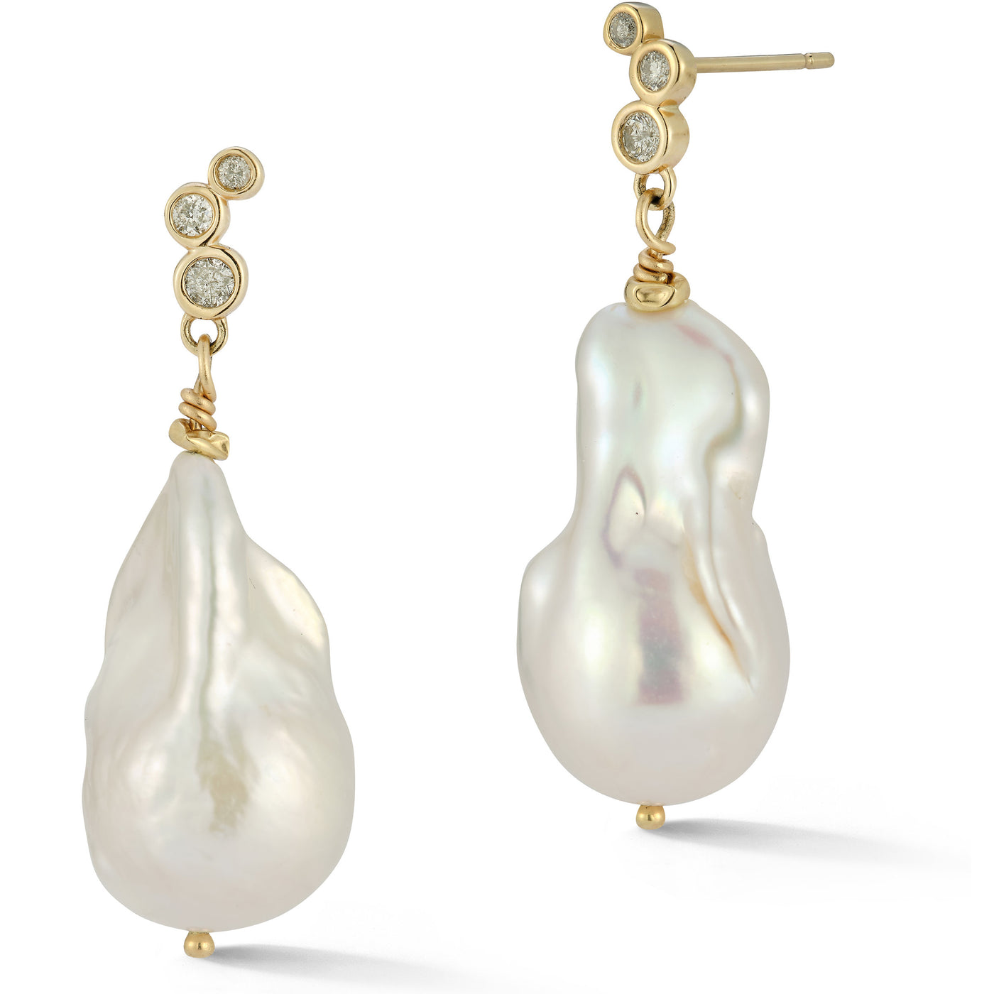 Margarita Baroque Pearl Earrings