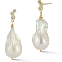 Margarita Baroque Pearl Earrings
