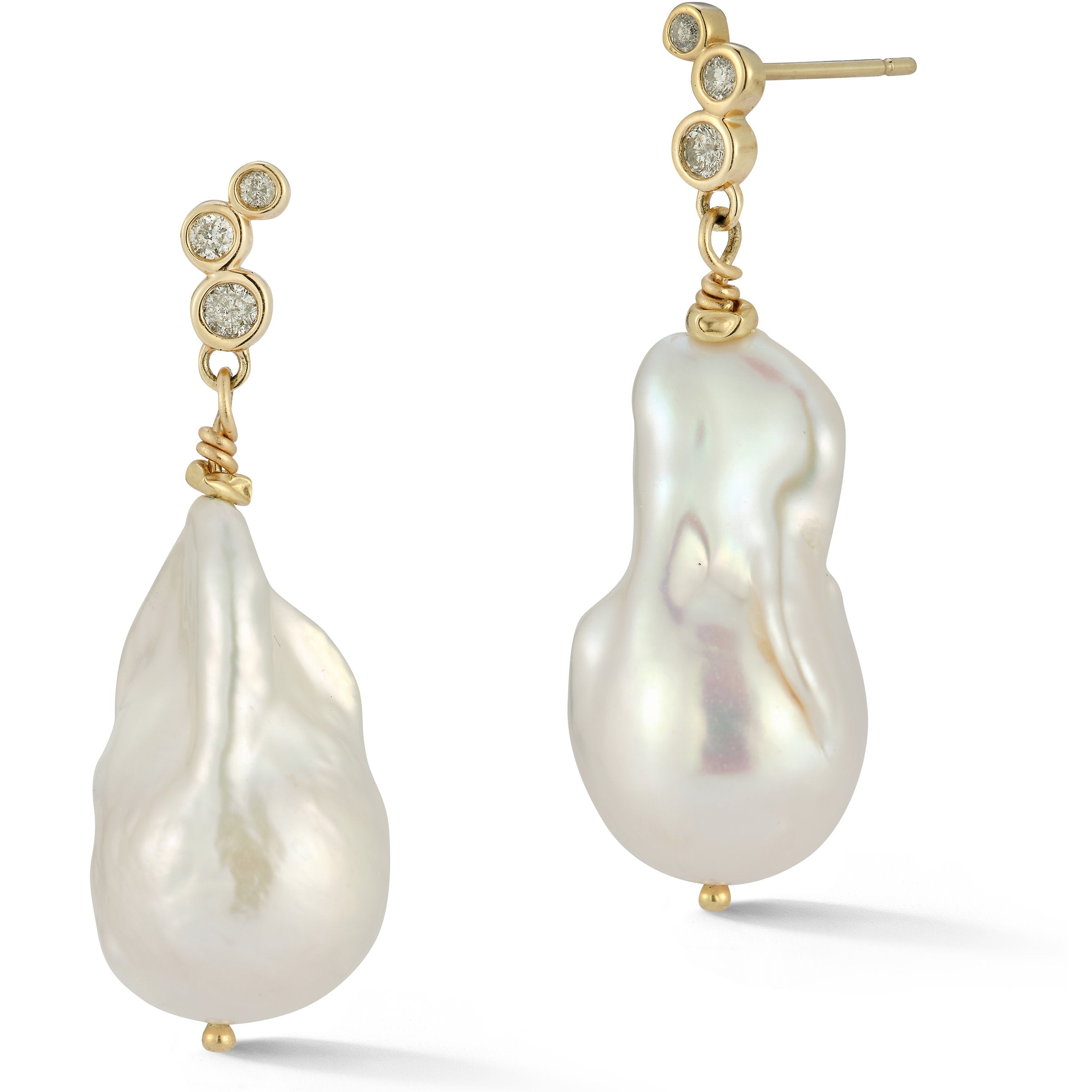 Margarita Baroque Pearl Earrings
