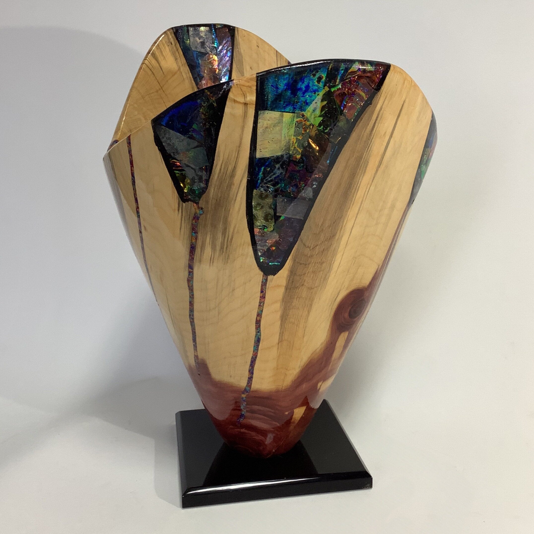 Purple Heart Juniper Vase