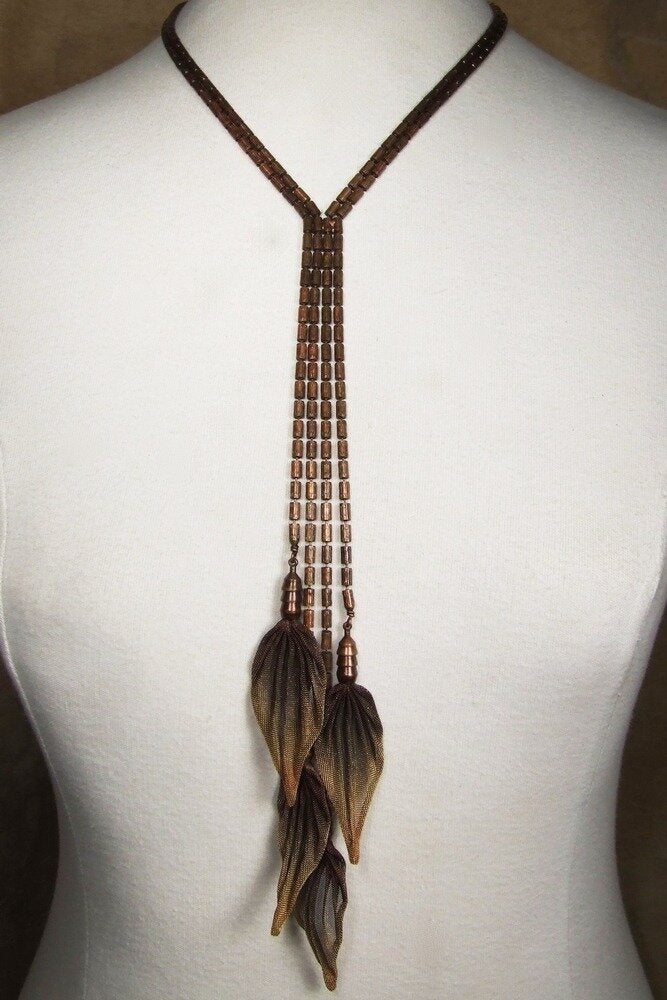 Copper with Gold Tips