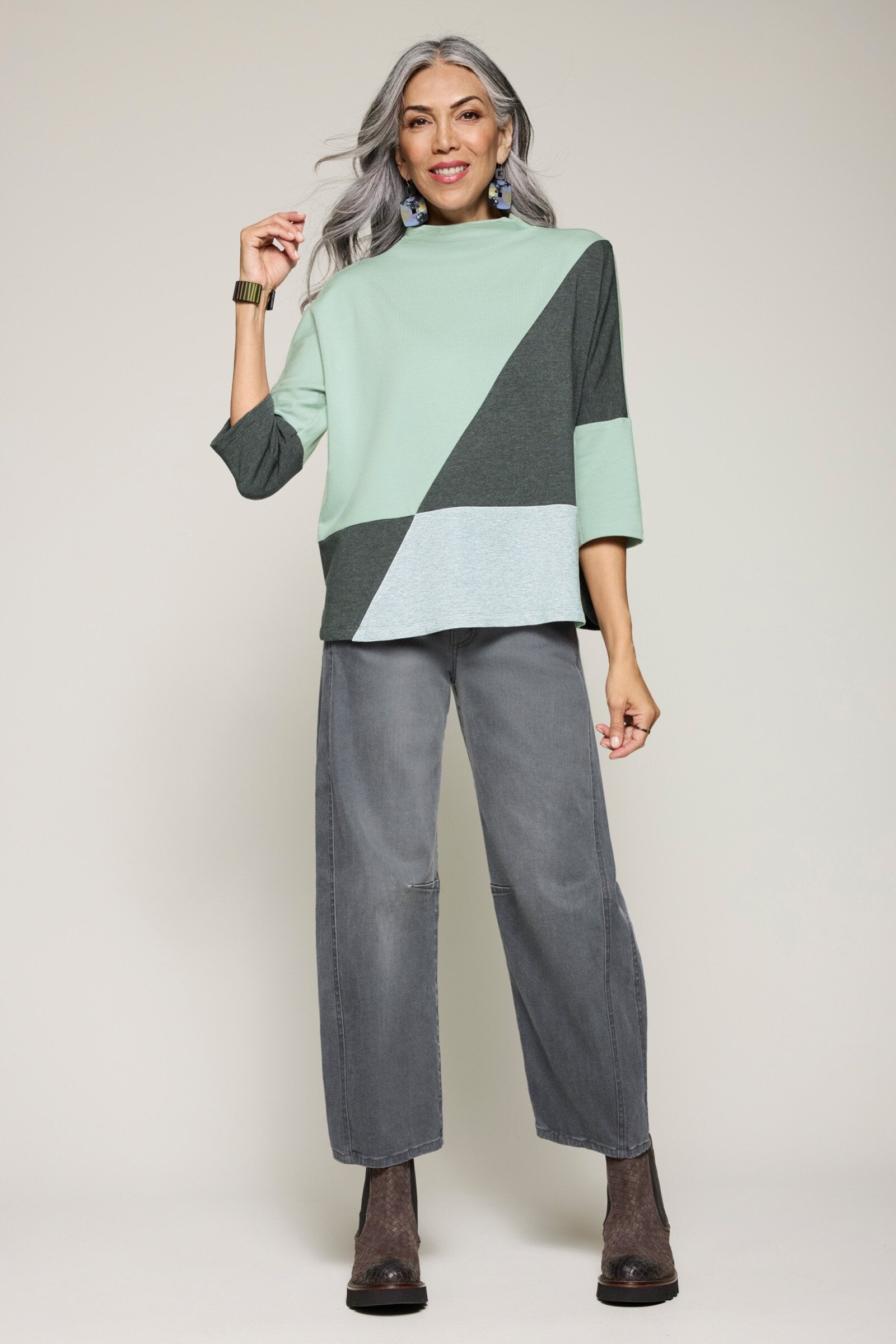 Mint/Gray/Black